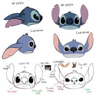 OG DESIN OG DESİN LIVE ACTION LIVE ACTION BUNNY EARS CREATURE d BAT EARS PUG MF NOTCH NOTCH (ONLY 1) ༡ NOTCH OVAL ROUNDER HEAD SMALL BIG EYES BIGGER SMALLER NOSE NOSE