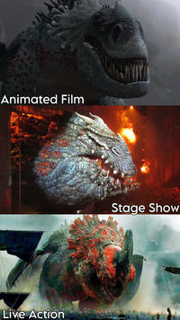 Animated Film Live Action Stage Show