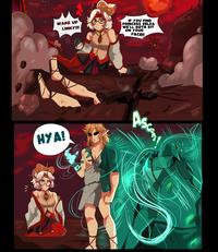 KARB WAKE UP LINKY!!! IF YOU FIND PRINCESS ZELDA WE'LL BOTH SIT ON YOUR FACE!! HYA! 10