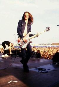 Cliff Burton with Metallica, 1984