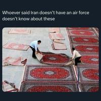 Whoever said Iran doesn't have an air force doesn't know about these