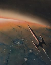 May 1965 Magazine of Fantasy and Science Fiction cover art