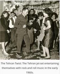 The Tehran Twist: The Tehran jet-set entertaining themselves with rock and roll music in the early 1960s.