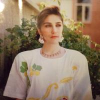 Iranian mother in the early 1980s