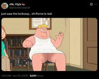 rat, 17y/o @yellowcrustyrat just saw the lordussy... oh Porne is real 3:24 AM Jun 26, 2025 8,041 Views