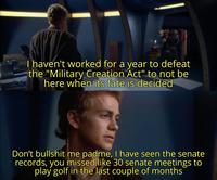 Making a meme out of every line in Attack of the Clones. Part 194 | /r/PrequelMemes