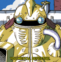 DOOD. YOU MENTAL DEFECTIVE.