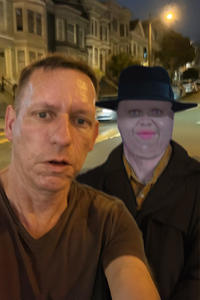 X user @acidhorizonpod tweeted a variation of an AI-generated meme showing Peter Thiel taking a selfie, showing him posing with an "edit of JD Vance":https://knowyourmeme.com/memes/jd-vance-edited-face-photoshops. The post gathered over 50,000 likes in a day.
