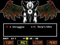 * Struggle X BAET LU 1 HP ZD 20 FIGHT ACT Suzy's Idea ITEM XMERCY