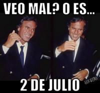 VEO MAL? O ES... 2 DE JULIO DE INÉS