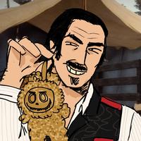 X user @Garfields_lasag tweeted artwork inspired by the "24karat Gold Labubu":https://knowyourmeme.com/memes/24-karat-gold-labubu-la-bew-bew TikTok, gathering over 3,000 likes in two days.