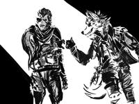 Wolf meets his fleshsona