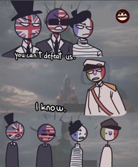 you can't defeat us I know. MEMOZRELLA