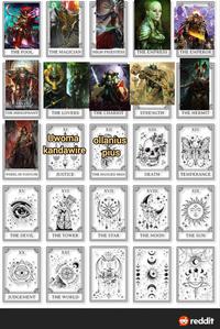 THE FOOL THE MAGICIAN HIGH PRIESTESS THE EMPRESS THE EMPEROR PRIMARCHS GAV THORPE LORGAR BEARER OF THE WORD THE HIEROPHANT THE LOVERS THE CHARIOT STRENGTH THE HERMIT XI XII XIII Uwoma ollanius kandawire pius XIV WHEEL OF FORTUNE JUSTICE THE HANGED MAN DEATH TEMPERANCE XV XVI XVII XVIII XIX THE DEVIL THE TOWER THE STAR THE MOON THE SUN XX XXI JUDGEMENT THE WORLD • reddit