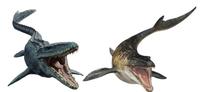 Jurassic world Mosasaurus design comparison