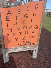 D AB E C FGH JKL MNOPQ RSTUV XYZW SPELL YOUR NAME