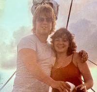 A couple on a pirate ship in 1981