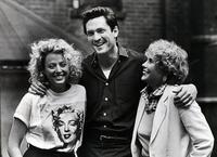 Michael Madsen with his sister and mother, 1986