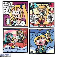 OH, UM, I... I-I DIDN'T BRING MY FLIP PHONE CHECK OUT THE RENEWED SUBREDDIT: REDDIT.COM/R/SHENCOMIX DOES ANYBODY HAVE A FLIP PHONE ?? EARLY 2000s STYLE ???