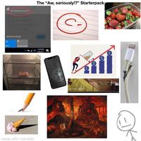 C No Internet, secured Network settings Wi-Fi Airplane mode made with mematic The "Aw, seriously!?" Starterpack- 11:05 PM 3/26/2017 Ad 1 of 3 0:04 O Video will play after ads Yalum EXPERIENCE