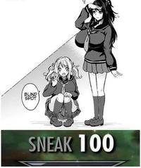 BLIND SPOT SNEAK 100