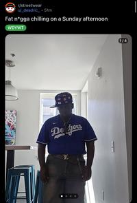 inspect r/streetwear u/_deadric_⚫ 51m Fat n*gga chilling on a Sunday afternoon WDYWT De gers 1/4