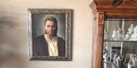 Just a reminder of the time someone gave their mum a framed photo of “Jesus” to hang on the wall. | ...