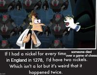 EVE ip.com someone died If I had a nickel for every time over a game of chess in England in 1278, I'd have two nickels. Which isn't a lot but it's weird that it happened twice.
