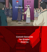 5+€ Funny Enclave Valentine Commit Genocide for Greater America