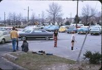 Parking lot hang out, 1973