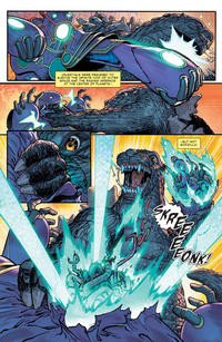 Godzilla kills Tiamut the Celestial