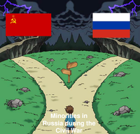 * E. M Minorities in Russia during the Civil War-