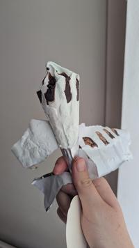 This ice cream cone with no cone