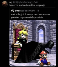 mj @bigdybbukenergy ⚫ 14h french is such a beautiful language 808s @808shrtbrk. 1d moi et la gothique qui m'a donné mon premier orgasme de la prostate