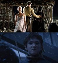 Why do people criticize Dany for killing MMD but celebrate Jon killing Olly when MMD and Olly’s back...