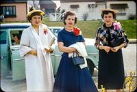 All dressed up, 1950s