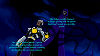 defect The newly minted Drow Captain chosing to defect after getting his promotion via a giant kobold crushing his brother, the previous captain The Otherworldly Guised Warlock giving him an option that won't result in a terrible death