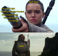 The Lord of Light The Prince That Was Promised Arya's Faceless Magic Varys' Flame Voice Jon's Heritage D&D GoT fans