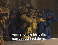 i wanna fondle his balls, i can almost feel them.