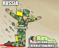 RUSSIA POLISH REVOLUTIONAIRIES BELGIAN REVOLUTIONAIRIES