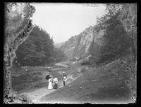 Family on a walk, Great Britain, 1900s