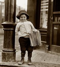 The paperboy, 1910