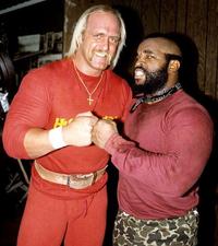 Hulk Hogan and Mr. T, 1985