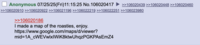 An anonymous user on 4chan's /g/ board posted a Google Maps link with the geolocation data scraped from the images from the Tea app leak, writing, "i made a map of the roasties, enjoy" 