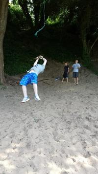 Rope swing fail