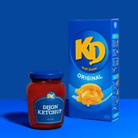 KO Kraft Dinner ORIGINAL DK DIJON KETCHUP EST 1992 2259