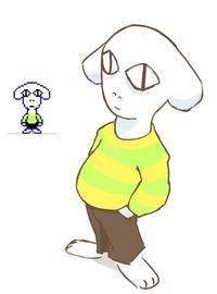 Artwork of Togore Dreemurr by @04D9C4.