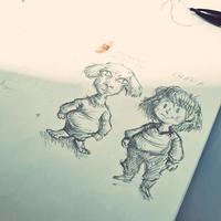 A sketch of Togore. The sketch is by artist chcklntz.