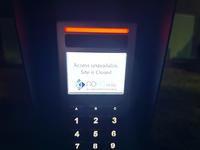 Access unavailable, Site is Closed noke entry BY JANUS INTERNATIONAL A B C 1 2 4 5 7