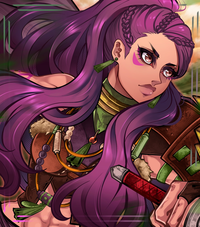 queen of brigid ✨🏹💜 - by zantetsukenn